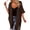 Coffee-1, variant on EliteGoogv Swimsuit Cover Up For Women Sheer Knit Fringe Beach Sarong Summer Beach Pool Swimwear Coffee-1