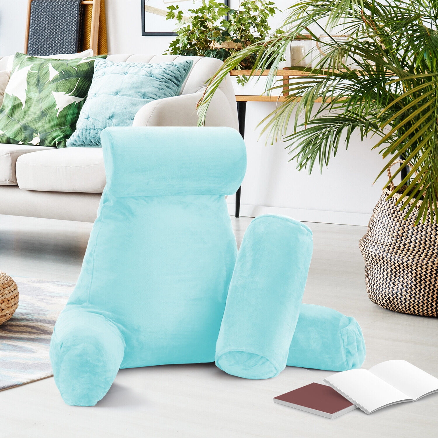 Walmart bed reading clearance pillow