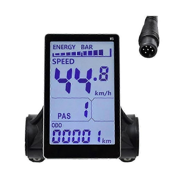 M5 Electric Bike LCD Display Meter 24V 36V 48V 60V E Scooter LCD Panel Screen for Mountain Electric