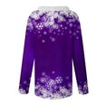 thumbnail image 5 of Patlollav Christmas Tops for Ladies,Womens Plush Tops Long Sleeve Slim Fitting Bottom T-Shirt Gift, 5 of 6
