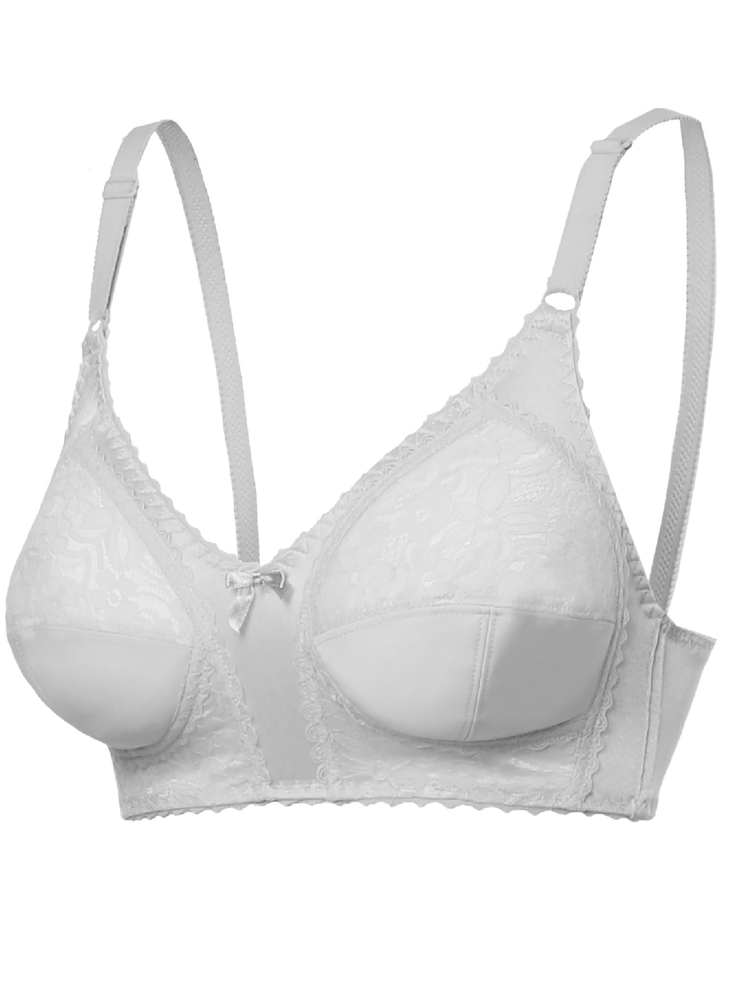 FashionOutfit Women's Wireless No Padded Lace Nursing Bras