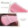 thumbnail image 3 of Peine rosa para cabello africano, para cabello rizado, ondulado, largo y mojado ER, 3 of 5