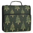 thumbnail image 5 of FORMRS Zipper Binder with Shoulder Strap 2-inch Ring 500 Sheet Capacity File Bag, Hand Drawn Christmas Trees, 5 of 5