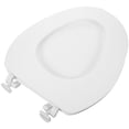 thumbnail image 4 of SHISUYAN EVA Toilet Seat Cover for Home Use White Color Lightweight Easy to Install Fits Most Toilets 4.7 Inches, 4 of 8