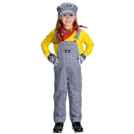 JR Train Engineer Halloween Costume Size 8/10