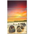 thumbnail image 2 of Fantastic Moeraki Boulders View at Sunset, 2 of 3
