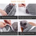thumbnail image 2 of Cat Bathing Bag，Puppy Dog Cleaning Shower Bag- Adjustable Anti-Bite and Anti-Scratch Polyester Soft Restraint Cat Grooming Bag for Bathing, Nail Trimming, Injection, Medicine Taking, 2 of 7