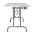 thumbnail image 6 of Sew Ready Foldaway Multipurpose Sewing Table with Adjustable Platform in Silver/White, 6 of 6
