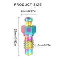 thumbnail image 5 of Bleed Screw with Caps Disc Brake Caliper Exhaust Screw Motorcycles Brake Caliper Bleed Screw, 5 of 9