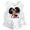 AB20 White1, variant on 2 Pieces Outfit Set For Girls Toddler Cartoon Print Sleeveless Hoodie Tops And Shorts Set Lightweight Breathable Infant Girls Summer School Play Party Outfits Size 12-18 Months Grey3