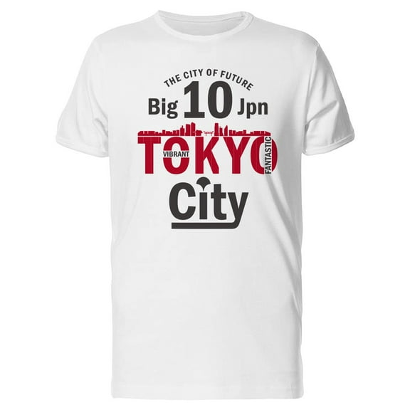 Tokyo City Big Ten T-Shirt Men -Image by Shutterstock, Male Large