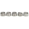 thumbnail image 2 of 5Pcs Wire Thread Insert Threaded Bushing Socket Screw Hole Repair Protection Tool M22x2.5x1D, 2 of 2