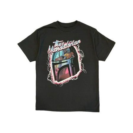 Star Wars The Mandalorian Boys' Electric Helmet Tee