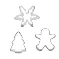 thumbnail image 2 of Injueey Molde para cortar pasteles y galletas de Navidad, 8 Uds., molde para panqueques de Fondant, molde cortador de galletas DIY de acero Herramientas y accesorios para hornear, 2 of 6