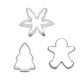 thumbnail image 4 of Wosthever Molde para cortar pasteles y galletas de Navidad, 8 Uds., molde para panqueques de Fondant para niños, celebración de vacaciones, Herramientas y accesorios para hornear, 4 of 6