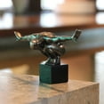 thumbnail image 6 of Adam & Friends Take-A-Bow Man Sculpture | Pewter, 6 of 6