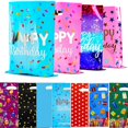 thumbnail image 2 of 10/50 piezas de bolsas de regalo impresas con lunares, bolsas de plástico para dulces, bolsas de botín para fiestas infantiles, suministros de decoración para fiestas de cumpleaños de niños y niñas, 2 of 5