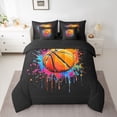 thumbnail image 2 of Castle Fairy Teens Basketball Gamer Bedding Comforter Set,Sport Gamer King Bedding Sets, 2 of 8