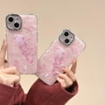 thumbnail image 2 of Cute Pink Butterfly Shell Texture Phone Case Compatible with iPhone Case (Pink,iPhone 12), 2 of 6