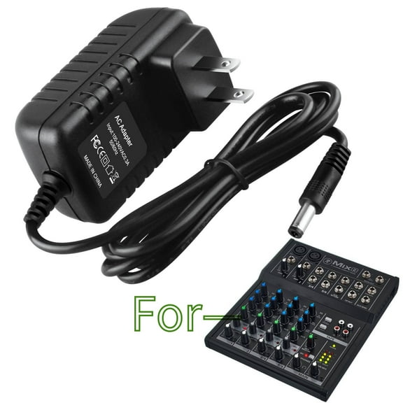 K-MAINS 18V 1A AC DC Adapter Charger Compatible With Mackie Mix8 Compact 8-Channel Mixer Power Mains