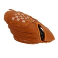 thumbnail image 4 of Guantes de béisbol deportivos, manopla de lanzador de béisbol marrón de PVC para niños y adultos, entrenamiento al aire libre de 10,5 pulgadas, 4 of 12