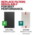 thumbnail image 3 of Genuine Honeywell HRF-A200 1 Year Pre-Filter Kit for Large Room HPA200 Series HEPA Console Air Purifiers, 3 of 7