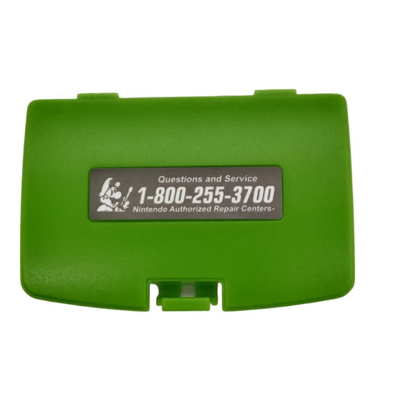 Kiwi Green Battery Cover Game Boy Color for Nintendo GBC Replacement Door New