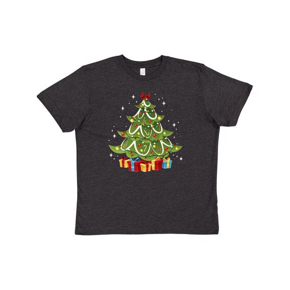 Inktastic Christmas Tree Youth T-Shirt