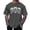 A-Grey571, variant on Mens T-Shirts Crew Neck Triple Skull Print Tees Halloween Gothic Casual Short Sleeve Daily Tshirts