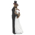 thumbnail image 3 of Love Never Dies Eternal Skeleton Wedding Dance Couple Figurine Sculpture Dias De Los Muertos Day Of The Dead Decor, 3 of 6