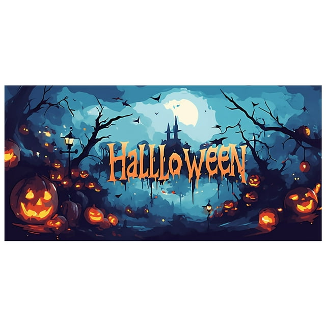 asddcavvf Halloween Garage Banners Exquisite Craftsmanship and Colors Create A Great Holiday Decoration for an Unparalleled Joyous Experience2! Putting Flags Replacements Canadian Flag 4x6