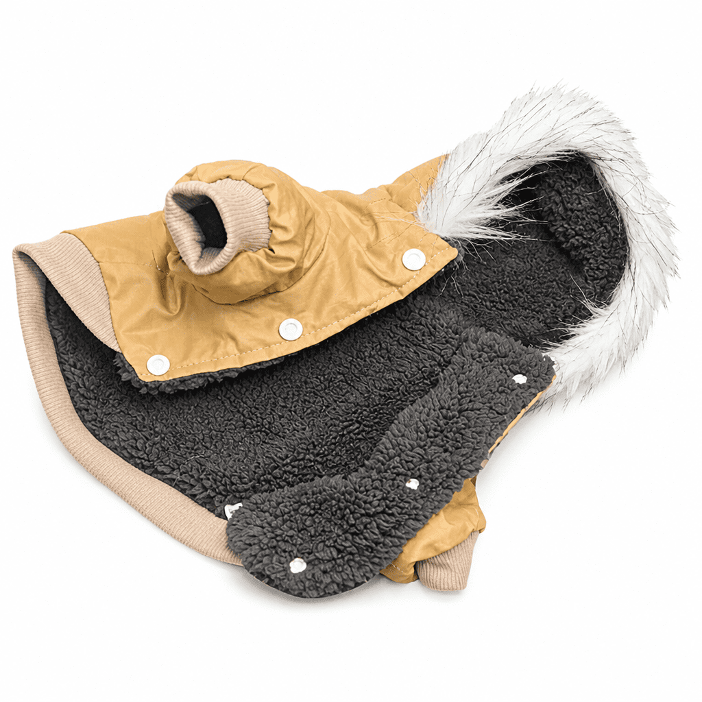 ELORIAH Pet Dog Warm Snowsuit Windproof Outer Layer for Outdoor Adventures Dog Jacket Cozy Plush Lining for Ultimate Warmth Puppy Apparel L
