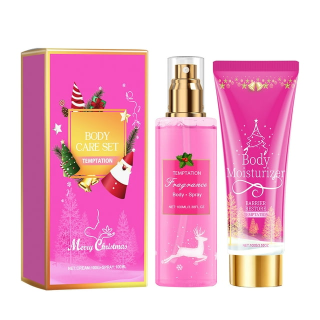 WIFKLSIIPG Christmas Seductive Scented Body Care Set Fragrance (Body Frost + Body Mist) 100ml