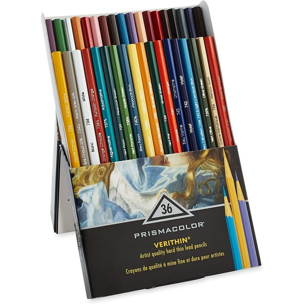 Lapices de colores Prismacolor Premier Verithin 36 colores surtidos