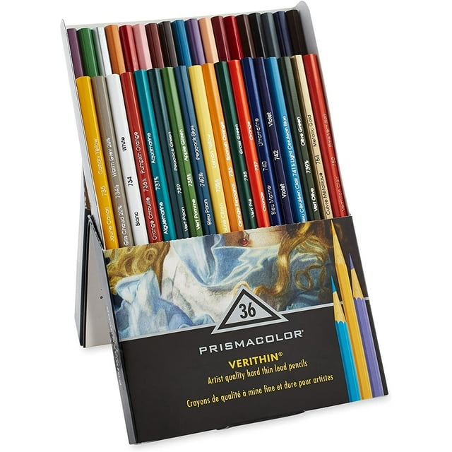 Lapices de colores Prismacolor Premier Verithin 36 colores surtidos