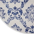 thumbnail image 5 of Nourison Whimsicle WHS01 Indoor only Area Rug - Ivory Navy 8' x round, 5 of 10
