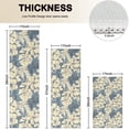 thumbnail image 4 of Pioneer Flower Floral Print Pattern Kitchen Rugs Sets Of 3,Kitchen Runner Rugs Non Skid Washable,Decorative Kitchen Floor Mats for Kitchen,Sink,Laundry,17"x30"+ 17"x47" + 17"x59", 4 of 6