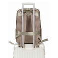 thumbnail image 5 of Spencer Travel Backpack for Womens, Nylon Backpack Shoulder Bag, Ladies Lightweight Casual Daypack 15.6 Inch Laptop Backpack, Khaki, 5 of 10
