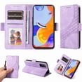 thumbnail image 1 of Funda GANGXUN para Xiaomi Redmi Note 11 Pro 4G/5G con diseño acolchado elegante, cuero PU, protección total y ajuste preciso, 1 of 5