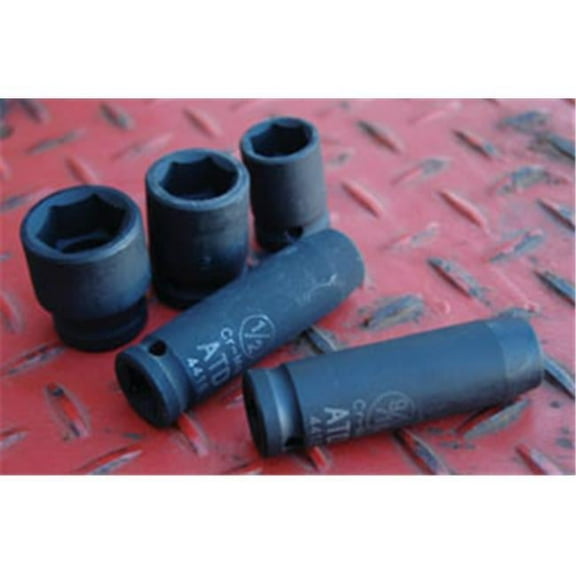 1/2" Drive 6-Point Deep Metric Impact Socket - 21mm 4321