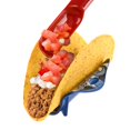 thumbnail image 3 of Prepara Taco Cuchara Juego De 2 Amarillo, 3 of 5