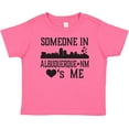 thumbnail image 3 of Inktastic Albuquerque New Mexico Someone Loves Me Skyline Boys or Girls Baby T-Shirt, 3 of 5