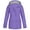 Purple, variant on Women's Waterproof Sun Protection Jacket, Outdoor Sports Trekking Raincoat , Waterproof Sun-Proof Shell, Outdoor Hiking Jacket, Uv Windbreaker Light Blue 3Xl