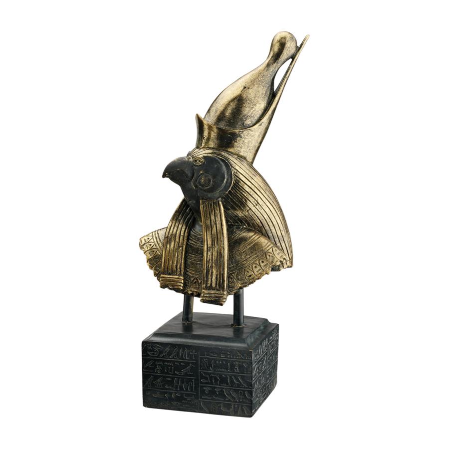 Design Toscano Horus Skulptur – Götter Von Ägypten, Aus Harz, Handbemalt, 45,2 Cm Hoch
