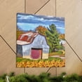 thumbnail image 6 of Rustic Barn in Moonlight - Canvas, 6 of 10