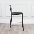 thumbnail image 3 of Tabouret de Comptoir Moderne en Cuir et Métal Prima - Qualité Commerciale, 3 of 3