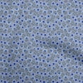 thumbnail image 1 of oneOone Georgette Viscose Blue Fabric Floral Sewing Fabric By The Yard Printed Diy Clothing Sewing Supplies 42 Inch Wide, 1 of 5