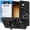 Black, variant on Caseswill for Samsung Galaxy S22 Ultra Case with 2X Screen Protector, Heavy‑Duty Shockproof Protective Cover with Ring Stand, Magnetic Car Mount & Hidden 2‑Card Slot