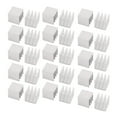 thumbnail image 5 of 30Pcs 10mm x 10mm x 10mm Aluminum Heatsink Radiator Cooling Fin Silver Tone, 5 of 5