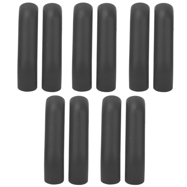 Juego de 5 pares para un mejor agarre y seguridad en las carreteras, accesorio de silicona negra para bicicleta, protectores de palanca de freno antideslizantes para bicicleta de montaña